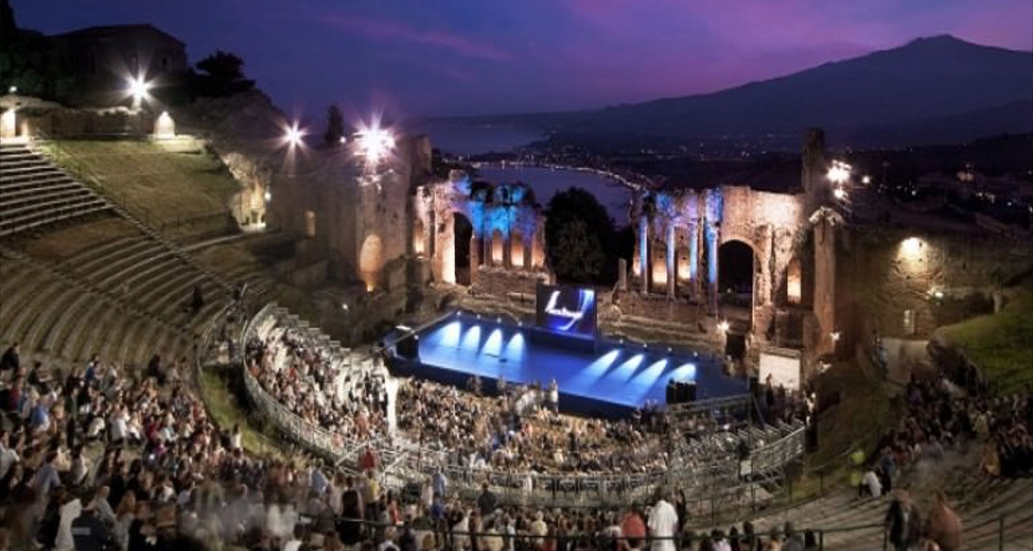 Nastri d'Argento a Taormina con Gruppo Eventi Gruppo Eventi